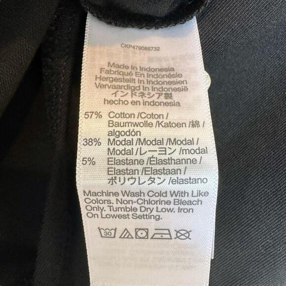 Madewell Tank Thong Bodysuit in true black size medium NWT - Picture 12 of 13